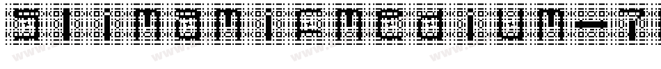 Slimamifmedium-7M3V字体转换