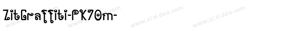 ZitGraffiti-PK7Om字体转换