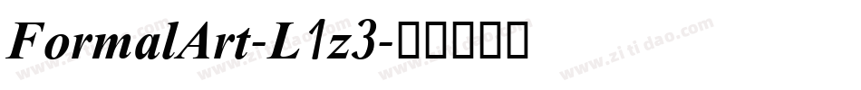FormalArt-L1z3字体转换