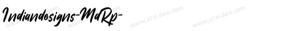 Indiandesigns-MdRp字体转换