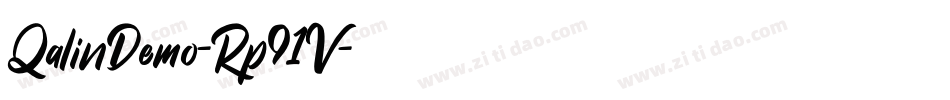 QalinDemo-Rp91V字体转换 QalinDemo-Rp91V字体转换