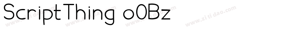 ScriptThing-oOBz字体转换