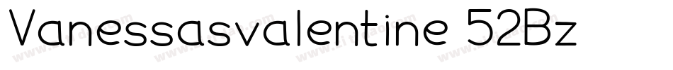Vanessasvalentine-52Bz字体转换
