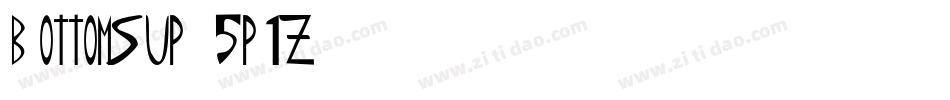 BottomsUp-5P1Z字体转换