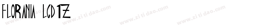Florania-lgd1Z字体转换