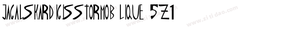 JagAlskarDigIsstormOblique-5z1z字体转换