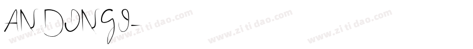 ANDONGI字体转换