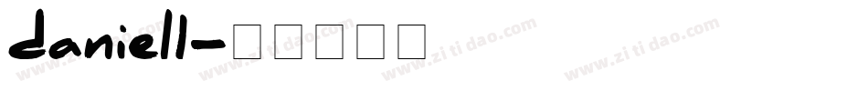 daniel1字体转换