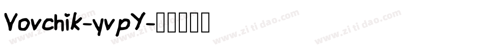 Vovchik-yvpY字体转换