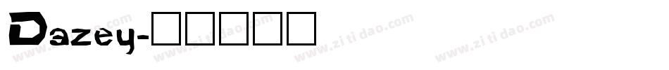 Dazey字体转换