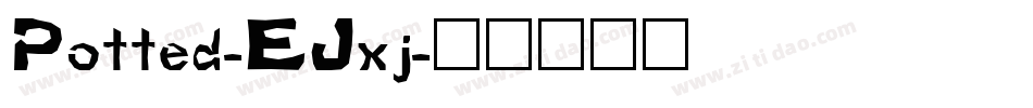 Potted-EJxj字体转换