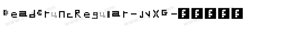 DeadCruncRegular-jVXG字体转换