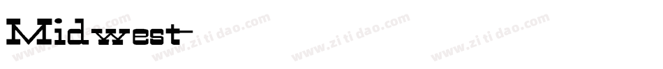 Midwest字体转换