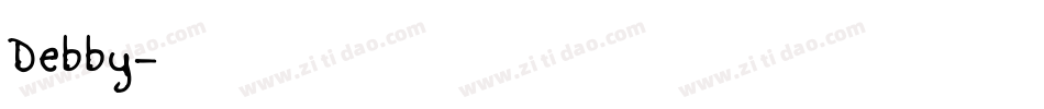 Debby字体转换