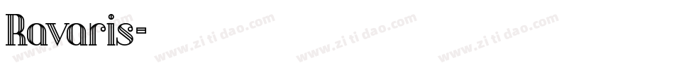 Ravaris字体转换