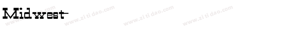 Midwest字体转换