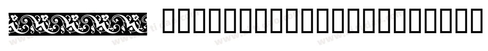Decoborders-W0R9字体转换