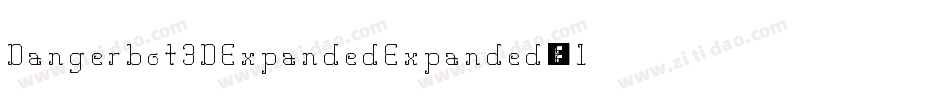 Dangerbot3DExpandedExpanded-X1ZG字体转换