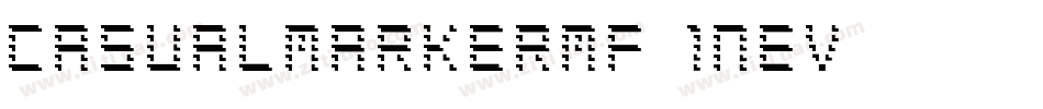 Casualmarkermf-1nEv字体转换