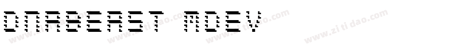DnaBeast-MDEv字体转换