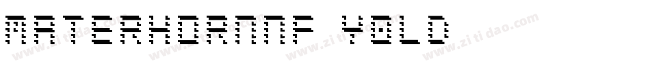 MaterhornNf-y0ld字体转换