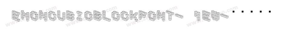 Demoncubicblockfont-V4ew字体转换