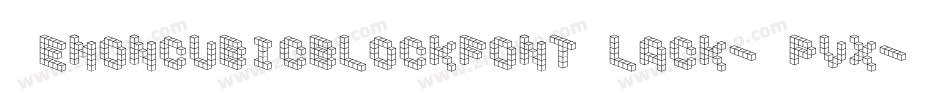 DemoncubicblockfontBlack-Jpvx字体转换