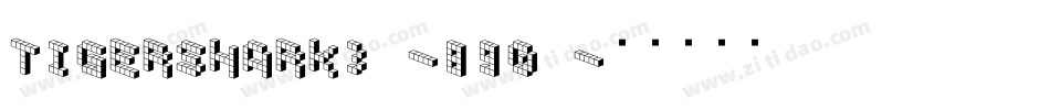 Tigershark3D-89qM字体转换