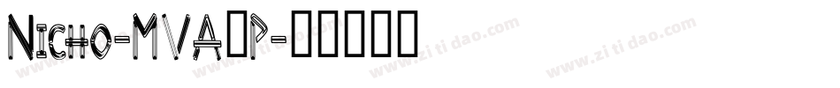 Nicho-MVA7P字体转换
