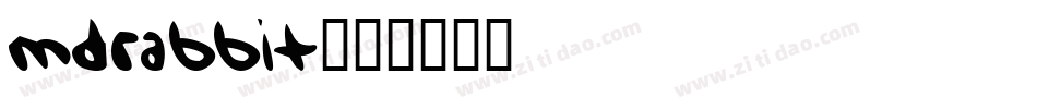 MDRABBIT字体转换