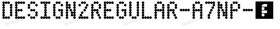 Design2Regular-A7np字体转换