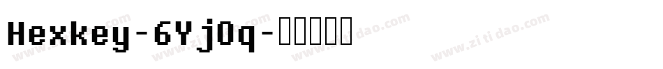 Hexkey-6YjOq字体转换