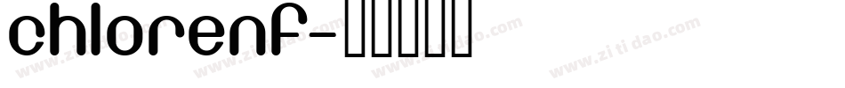 CHLORENF字体转换