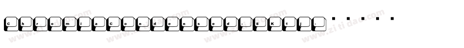 ChromiaCondensed-5K1j字体转换