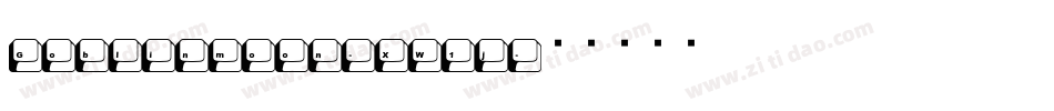 Goblinmoon-XW1j字体转换