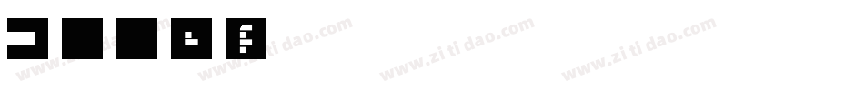 DictatorStencil-xJjO字体转换