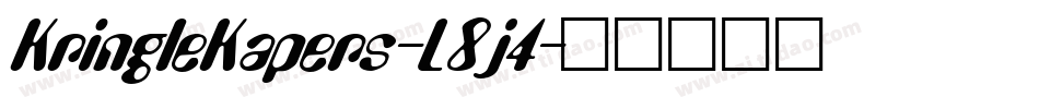 KringleKapers-L8j4字体转换