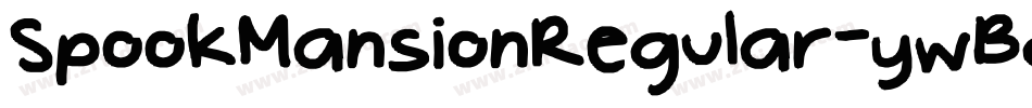 SpookMansionRegular-ywBde字体转换