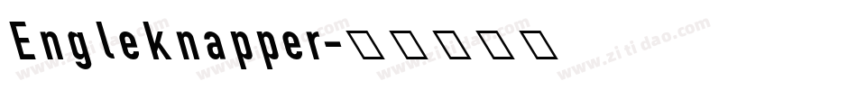 Engleknapper字体转换