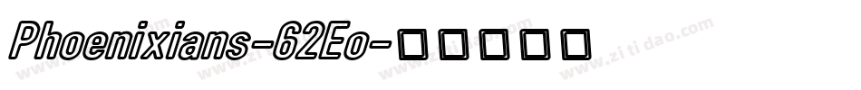 Phoenixians-62Eo字体转换 Phoenixians-62Eo字体转换