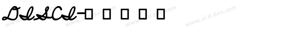 DISCI字体转换