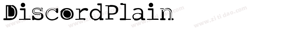 DiscordPlain字体转换