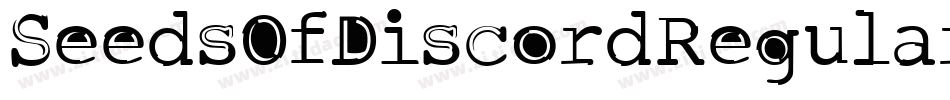SeedsOfDiscordRegular-ALPVA字体转换