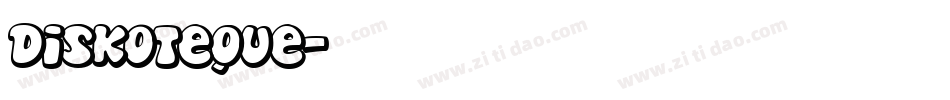 Diskoteque字体转换