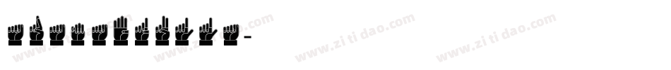 AramAbdulla字体转换