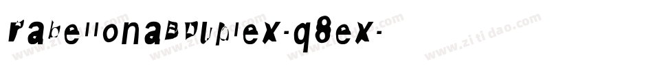PabellonaBDuplex-q8ex字体转换
