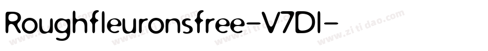 Roughfleuronsfree-V7Dl字体转换