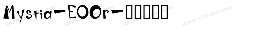 Mystia-E0Or字体转换