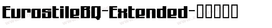 EurostileBQ-Extended字体转换
