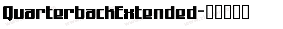 QuarterbackExtended字体转换